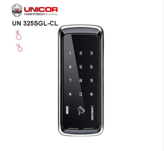 Khóa cửa kính Unicor UN 325SGL-CL