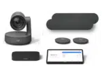 Thiết bị phòng họp Logitech cho Google Meet có Camera