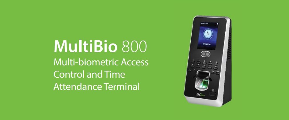 Máy chấm công khuôn mặt ZKTeco Multibio 800