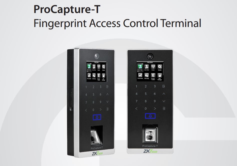 Máy chấm công vân tay ZKTeco ProCapture-T 