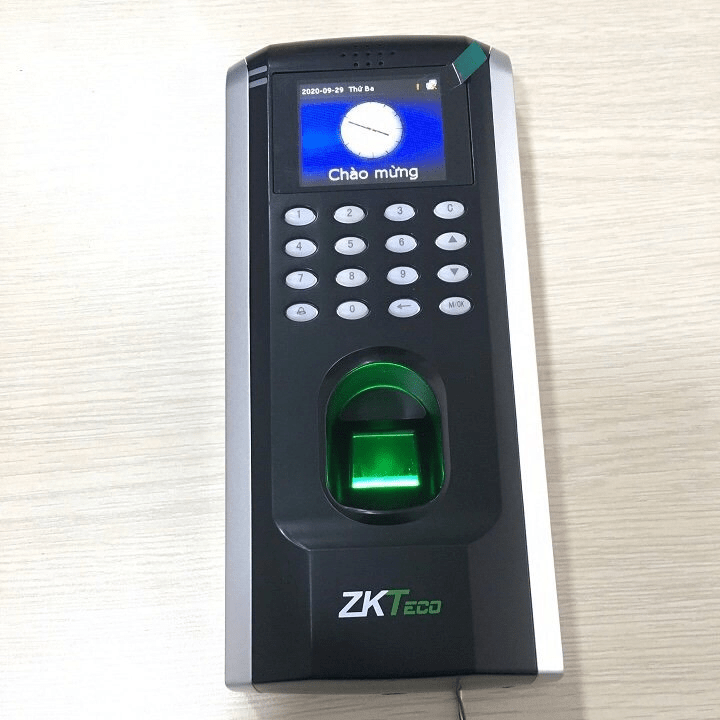 Máy chấm công & kiểm soát cửa ZKTeco F7PLus / 2000 vân tay / giao dịch 100000 lần