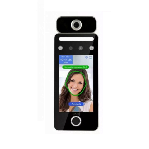 Máy chấm công Ronald Jack AI09TF / 5000 khuôn mặt / QRcode / giao dịch 500000 lần / quét qua khẩu trang / đo thân nhiệt