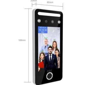 Máy chấm công & kiểm soát cửa Ronald Jack AI07F / 5000 khuôn mặt / 10000 vân tay / giao dịch 500000 lần / chấm khi đeo khẩu trang