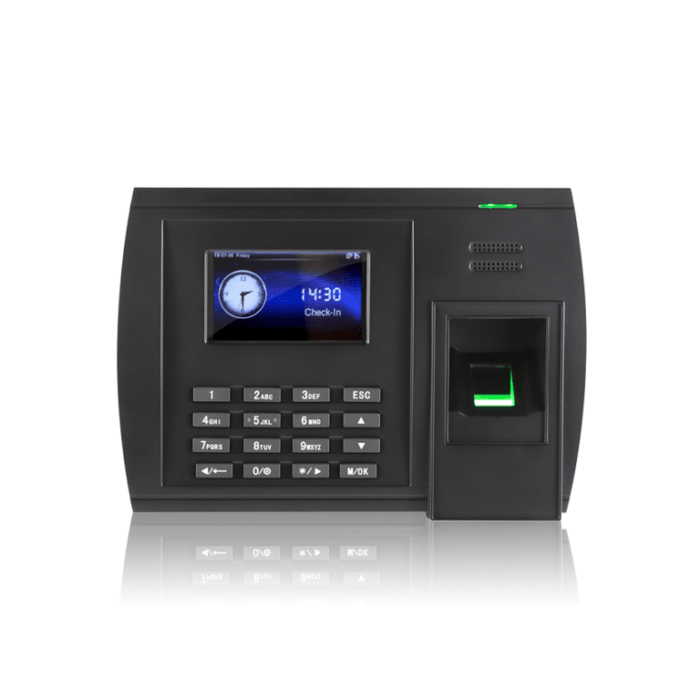 Máy chấm công tích hợp wifi Ronald Jack 5000TID-C / 3000 vân tay