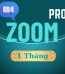Mua Tài Khoản Zoom Pro 1 Tháng