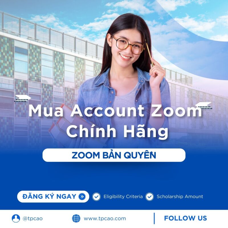 Mua account zoom bản quyền