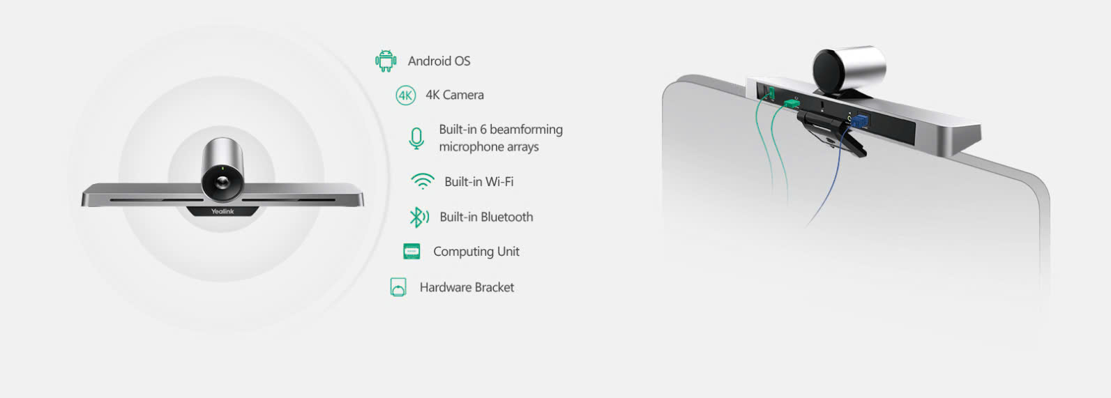 Camera cho phòng họp Yealink VC210 (Kèm mic,loa)